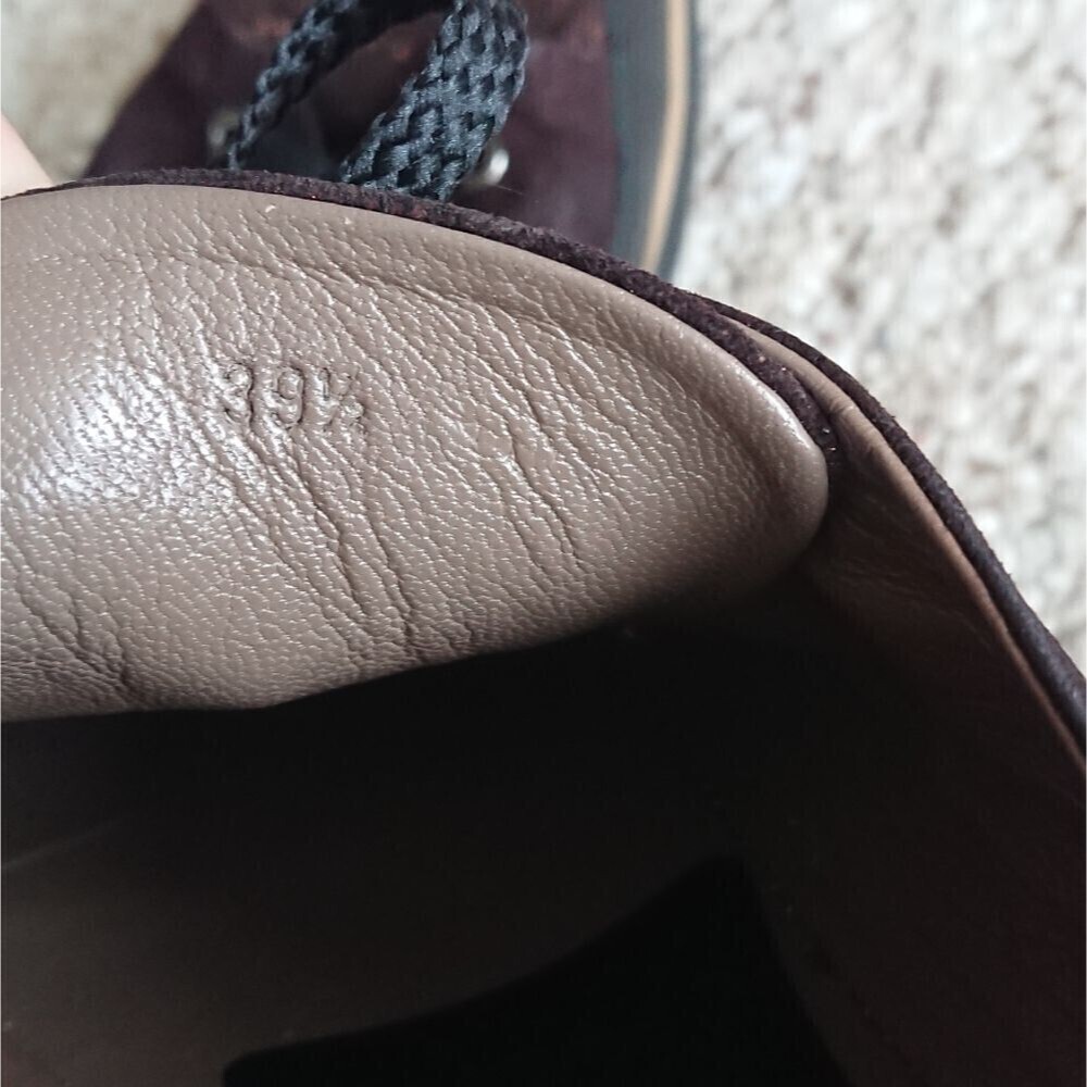 Ron White Brown Suede Nalla Onyx Sneakers size 38.5 - Picture 10 of 12
